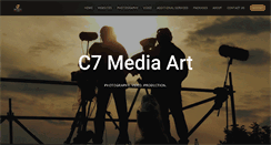 Desktop Screenshot of c7mediaart.com