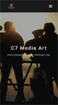 Mobile Screenshot of c7mediaart.com